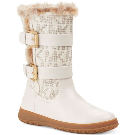 michael kors winter boots with fur